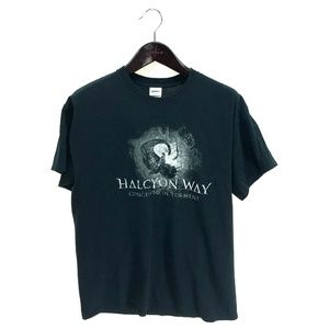 HALCYON WAY T-shirt Black Double Sided Conceived L